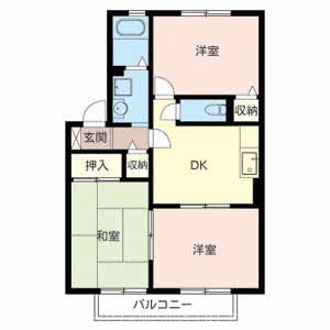 ボナール東加古川 間取り図