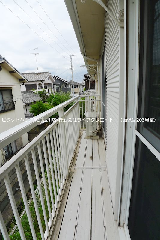 グリーンアヴェニュー古宮 ベランダ