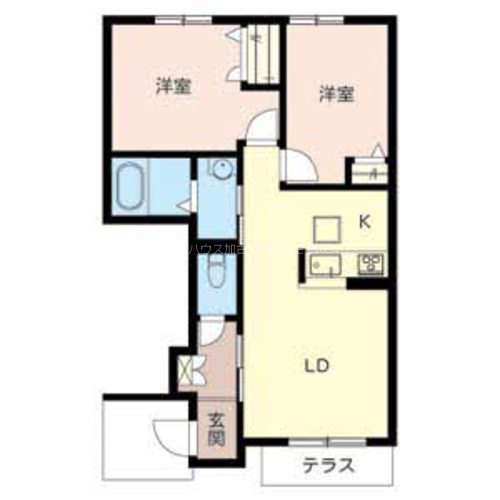 シャーメゾン尾上 間取り図