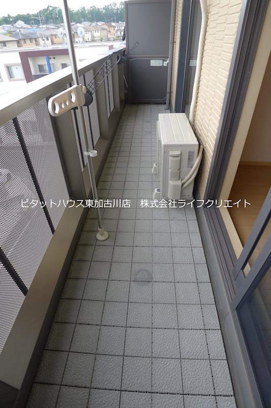 パークハイム弐番館Ａ棟 ベランダ