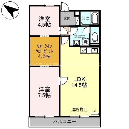 サンコミュニティ 間取り図