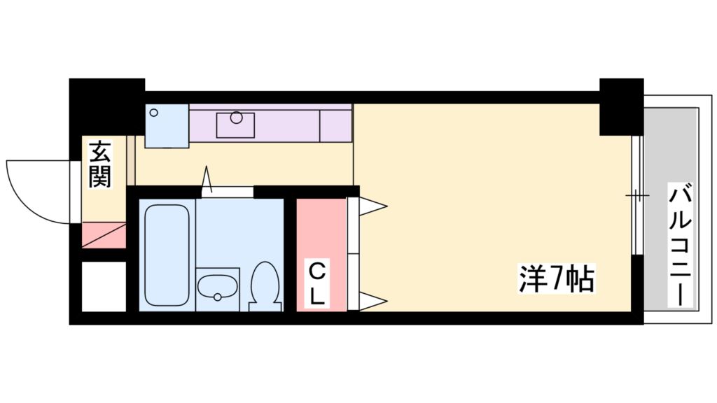 メゾン春Ⅲ番館 間取り図