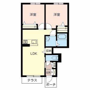 ドルチェ・ヴィータ 間取り図