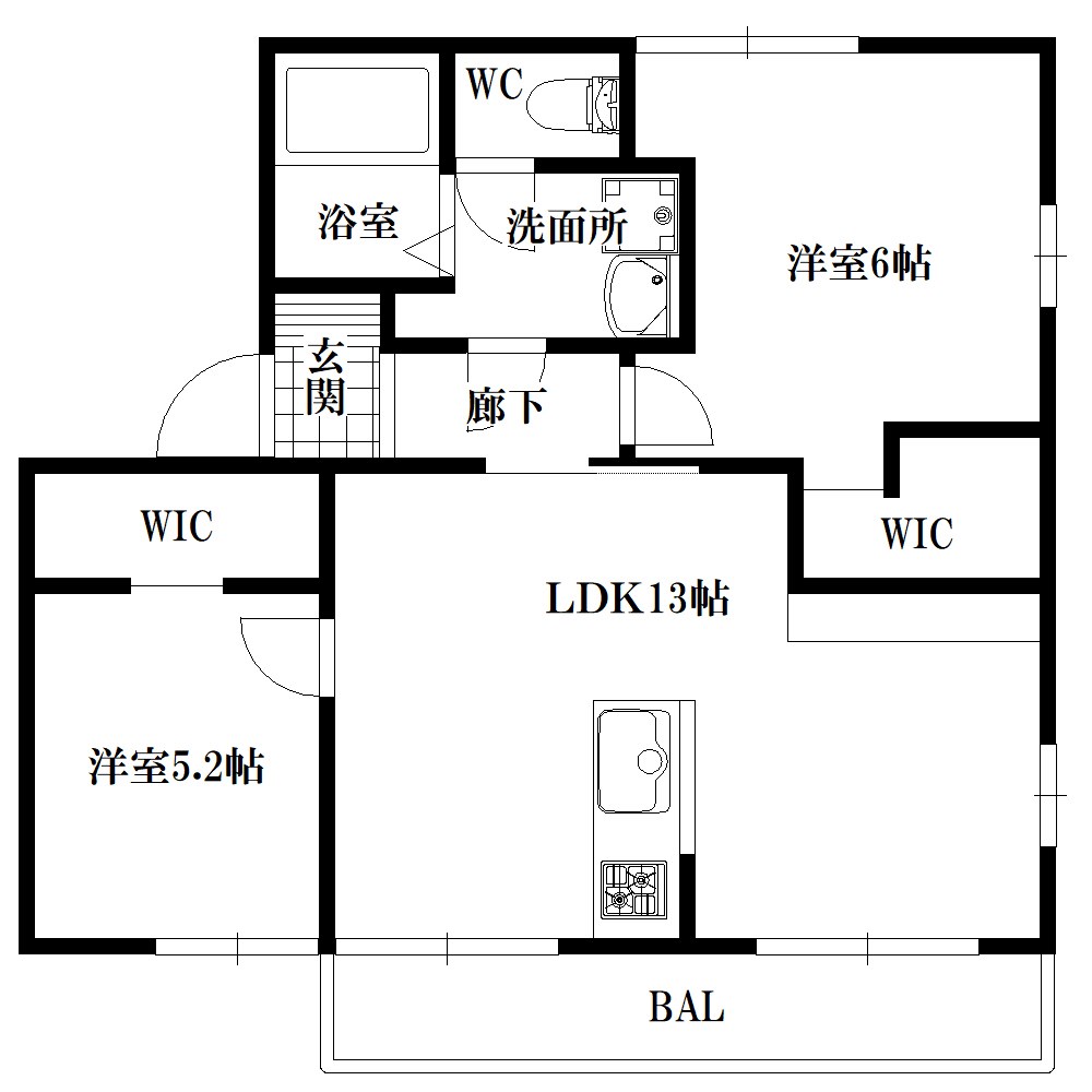 ハイツフローレンス 間取り図