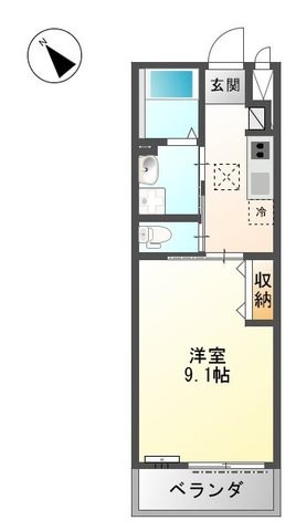 コート　サクラ 間取り図