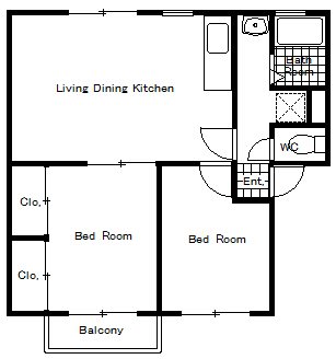 ショウナンA 間取り図