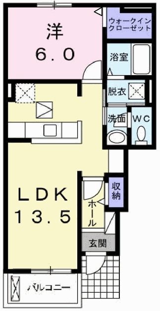 オッティモ　スパージィオ 間取り図