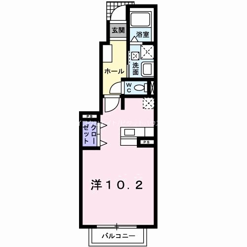 アミュ　ロータス 間取り図