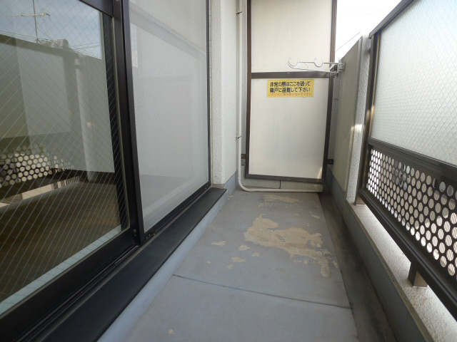 ジュネス新在家 ベランダ