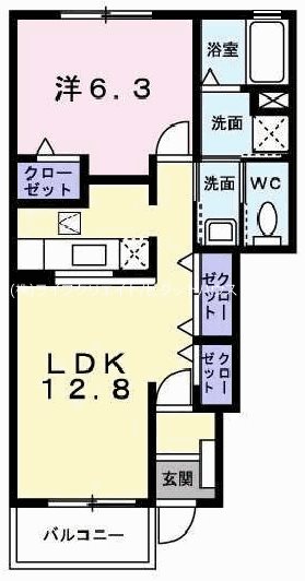プラシード・カーサ 間取り図