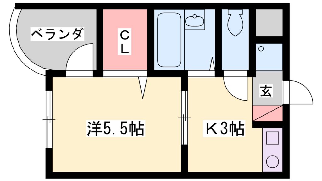 アルファポレール 間取り図