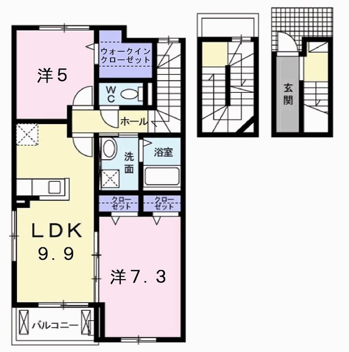 リーシェ 間取り図