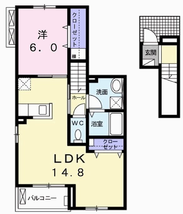 リーシェ 間取り図