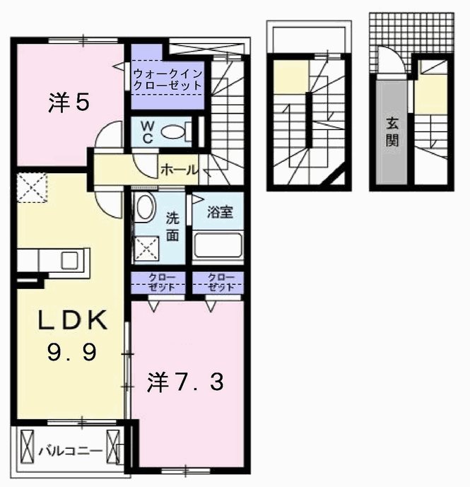 リーシェ 間取り図