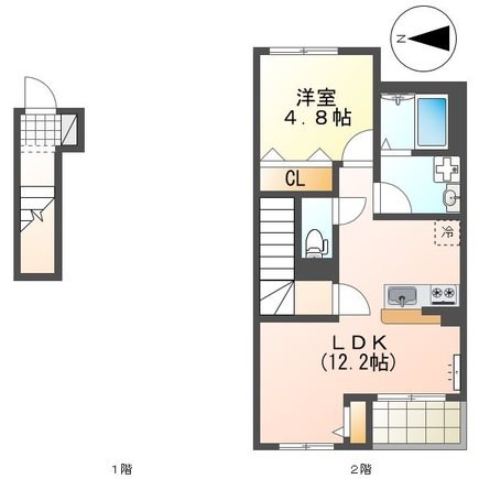 ラ・プレールⅠ 間取り図