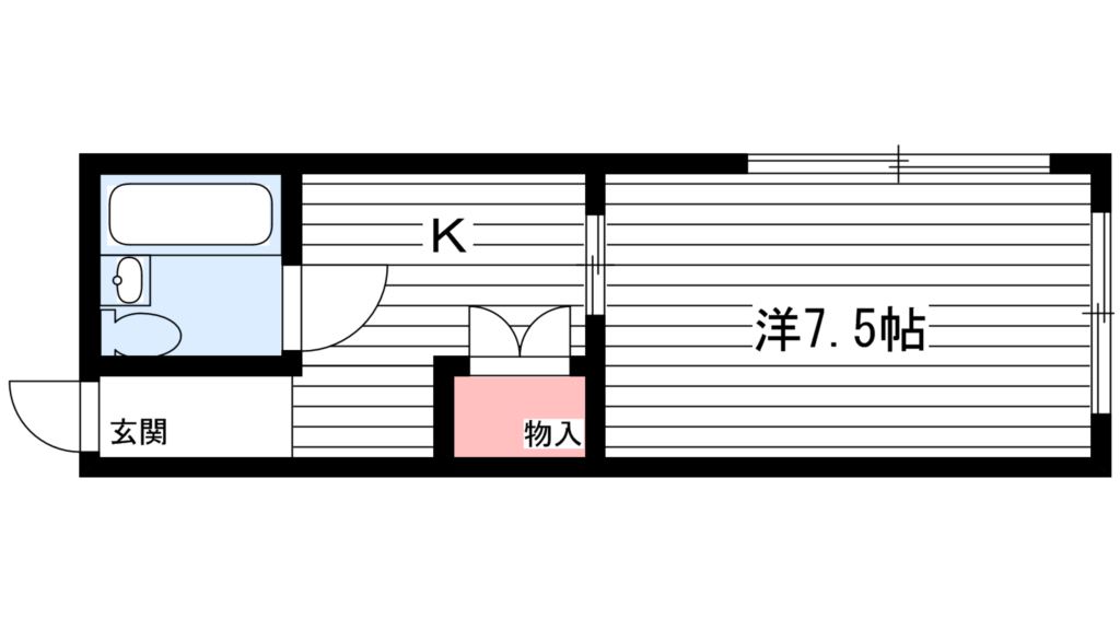 グリーンハイツ篠原 間取り図