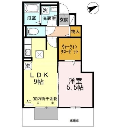 ウエストサイドスクエア 間取り図