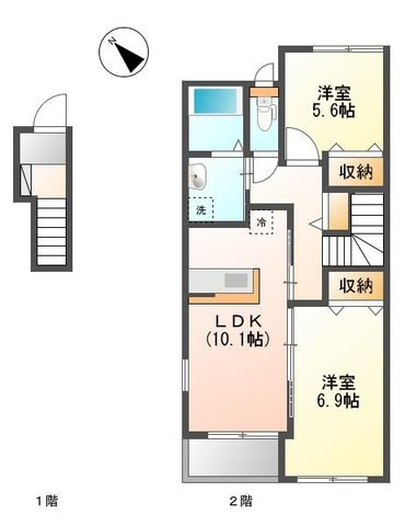 グランディール 間取り図