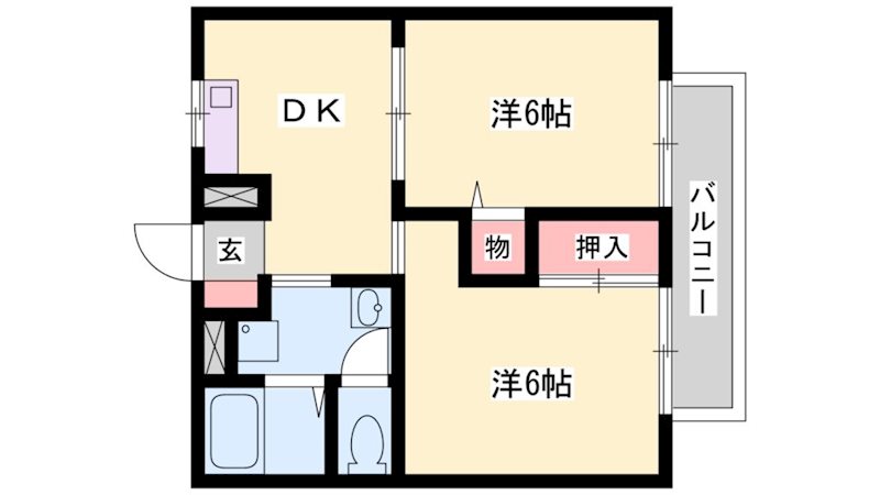 シャローガーデン 間取り図