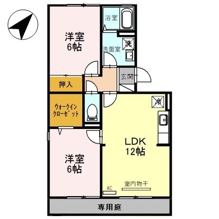 サンコミュニティ　ノース 間取り図