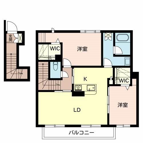 メゾン・シャルール 間取り図