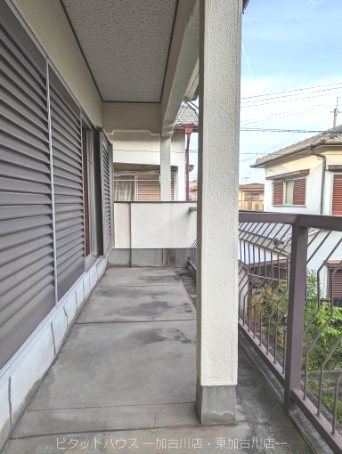 足立邸 ベランダ
