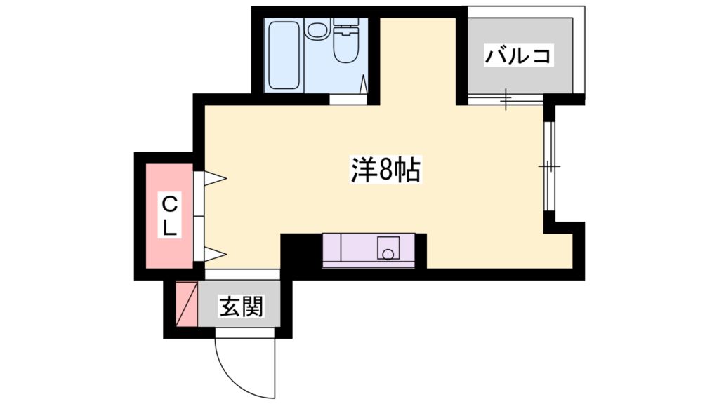 テットロージェダイキA棟 間取り図