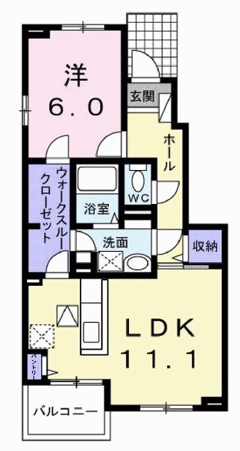 メゾン　レイユ 間取り図