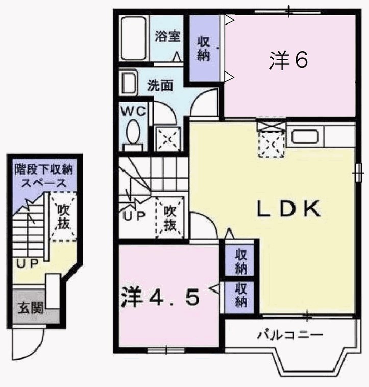エルフランド 間取り図