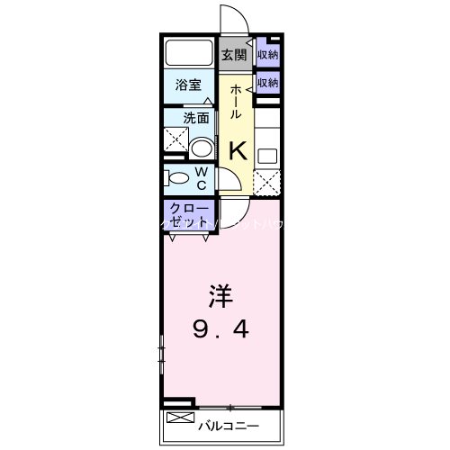 M-ティアラⅡ 間取り図