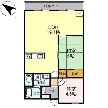 サンコミュニティ 間取り図