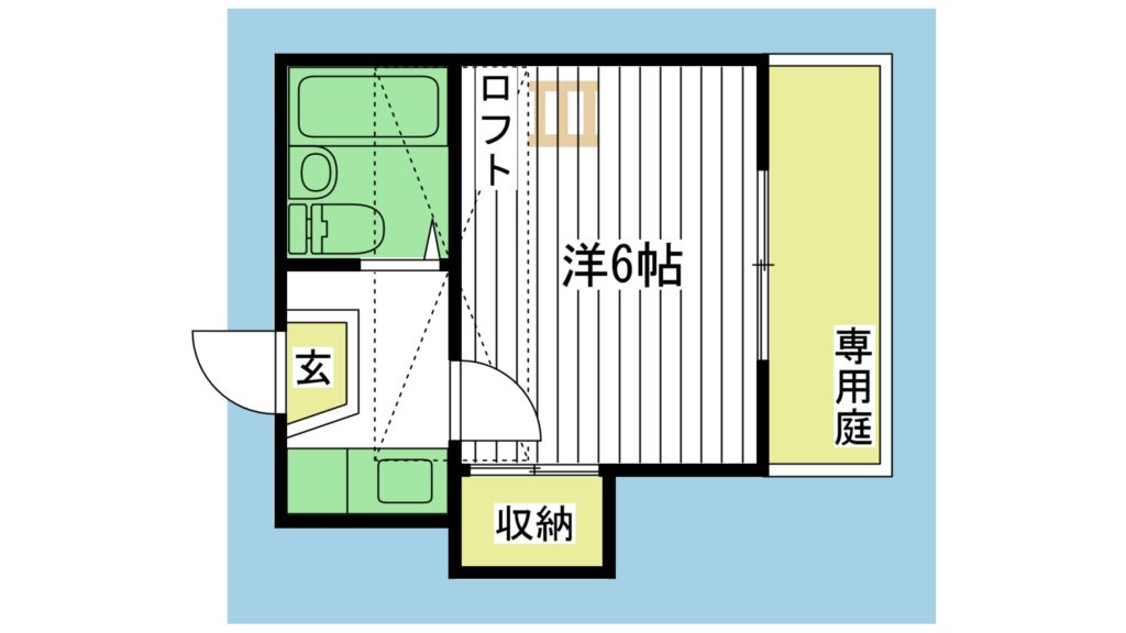 テリム七番館 間取り図