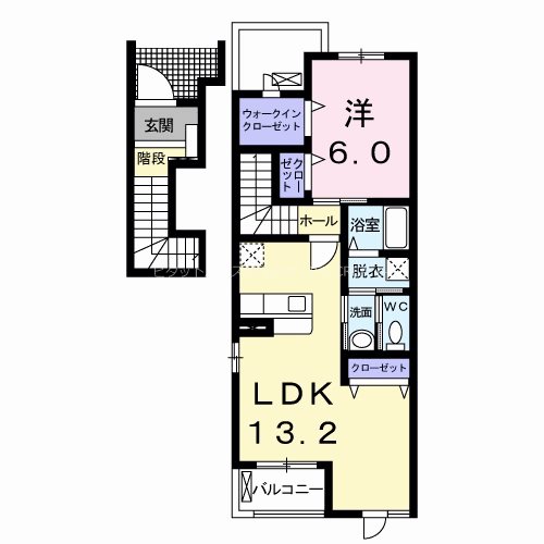 アドバンス　昌 間取り図