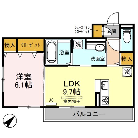 レヴァージュ 間取り図