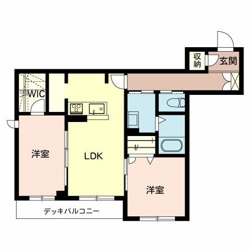 アラヤガーデン 間取り図