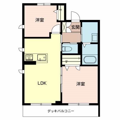アラヤガーデン 間取り図