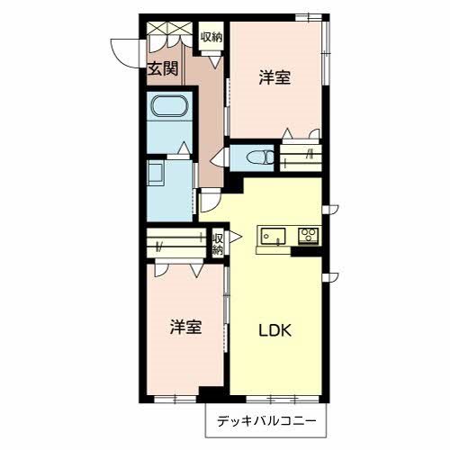 アラヤガーデン 間取り図