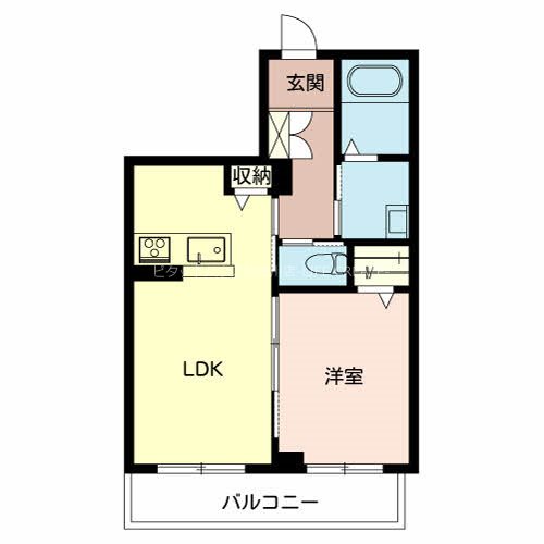 アラヤガーデン 間取り図