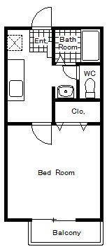 エクレール 間取り図