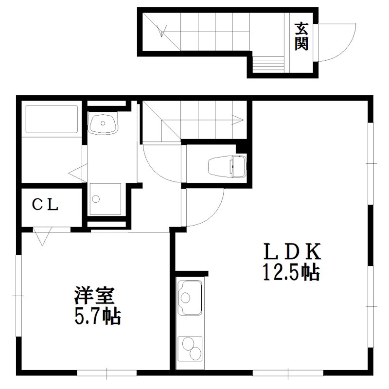 メゾン・ド・ＦⅡ 間取り図