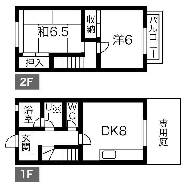 セントポーリアA棟 間取り図