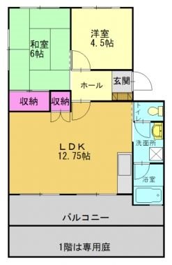 ファミール伊保崎 間取り図
