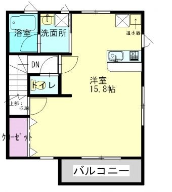 木村ハイツⅡ 間取り図