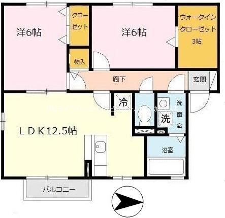 シャノン 間取り図