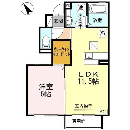 サニーヒルⅡ 間取り図