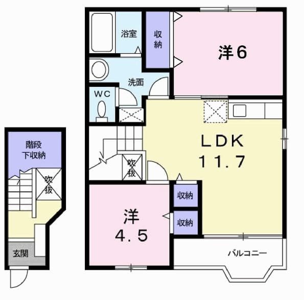 アヴニール 間取り図