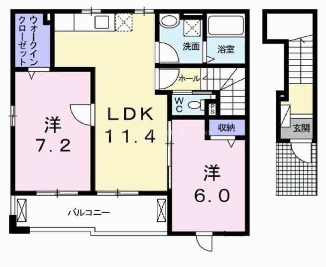 フィーラントロピー 間取り図