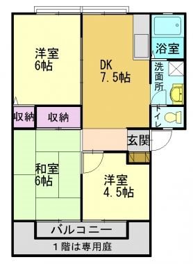 フェニックスちぐさ 間取り図