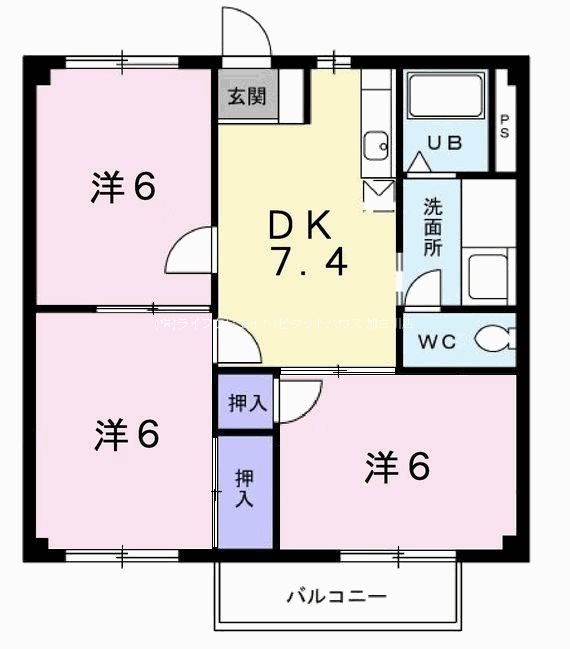 エルガーデン 間取り図