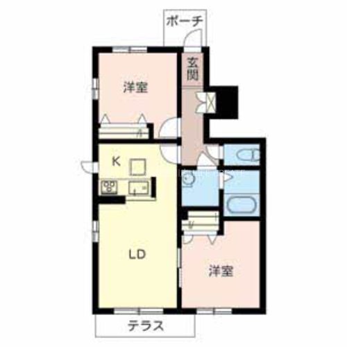 東加古川ビバリーヒルズ 間取り図